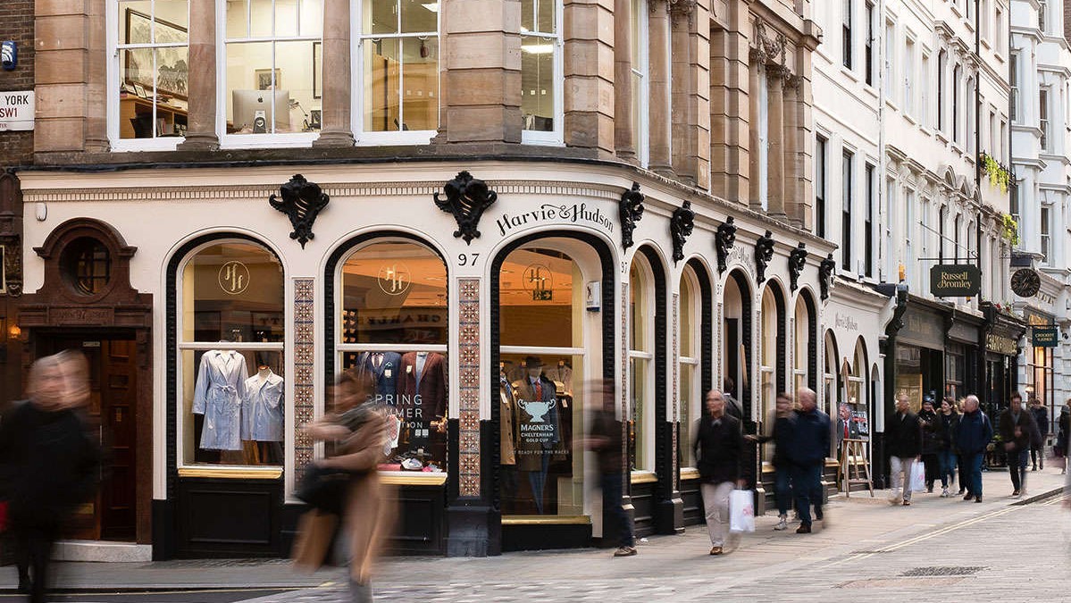 Jermyn Street, one of the best shopping streets in london