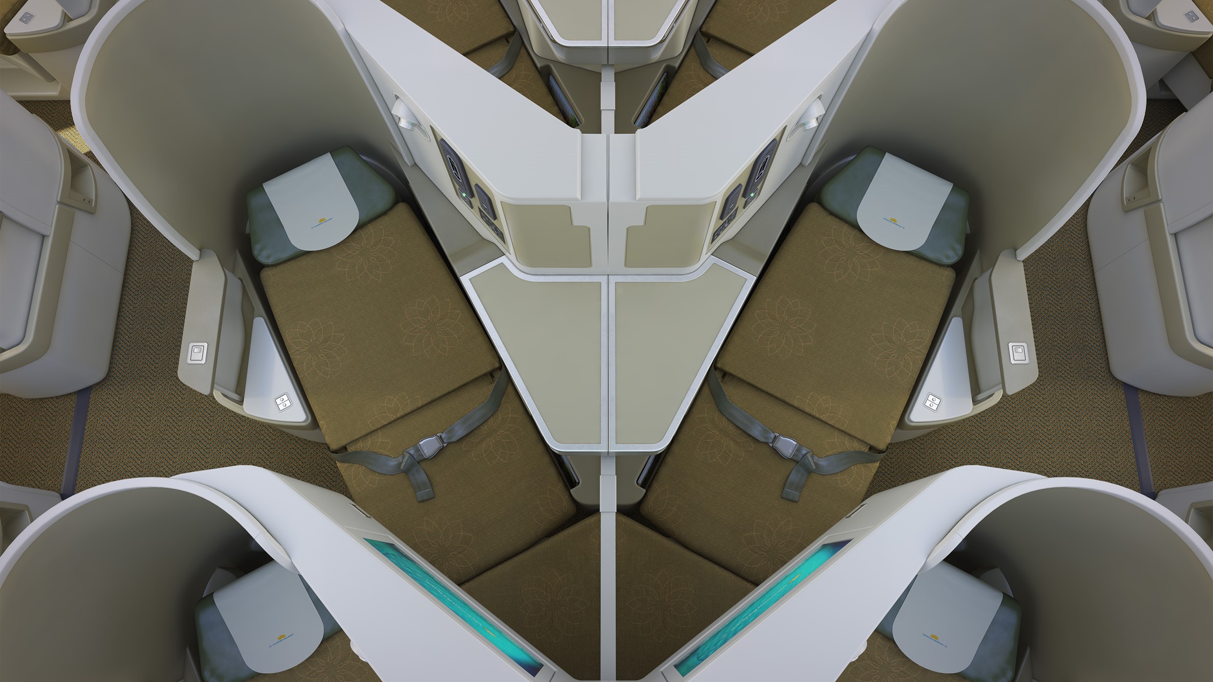 Vietnam Airlines business class seats 