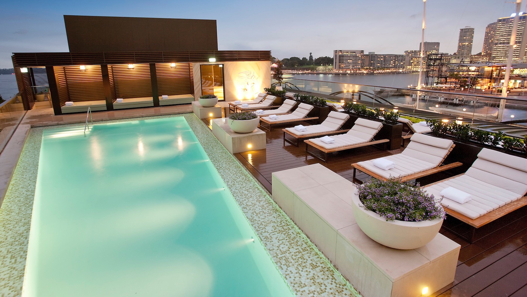 pool area at park hyatt sydney