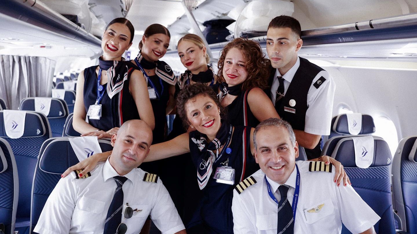 Airline review Service - Aegean Airlines - 1