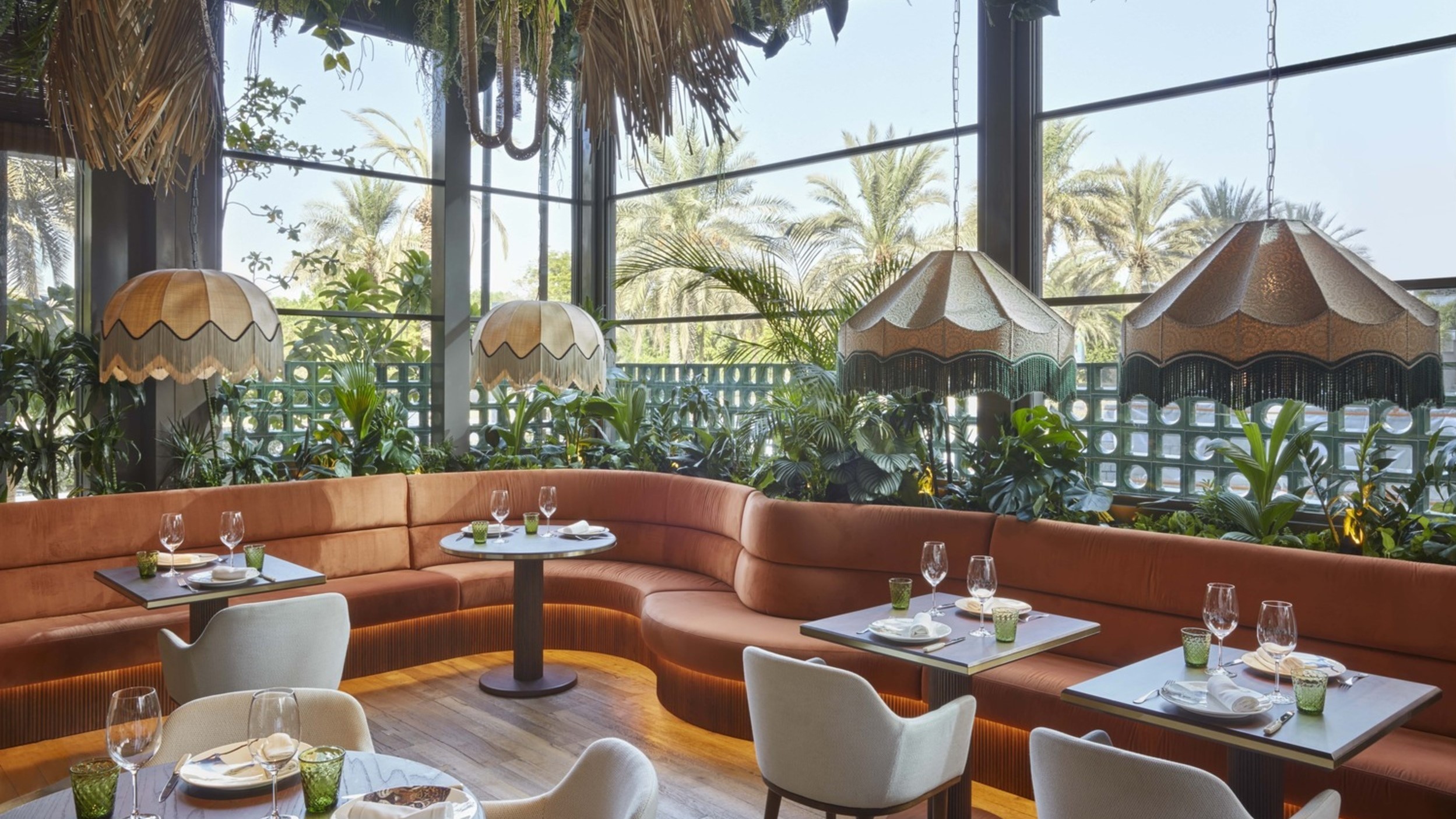 dining area at Amazonico