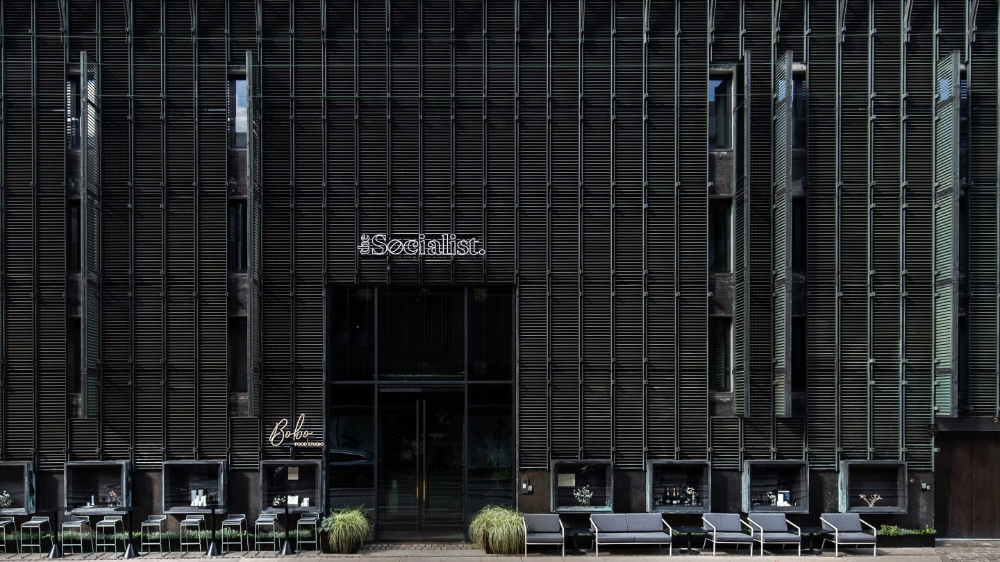 Main entrance of The socialist, a tribute portfolio hotel copenhagen