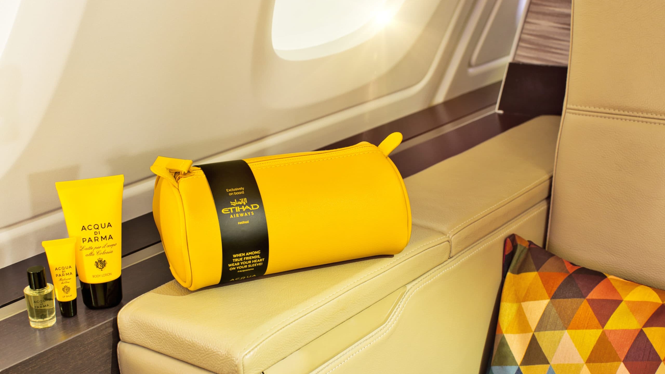 Etihad first class amenity kit 2023