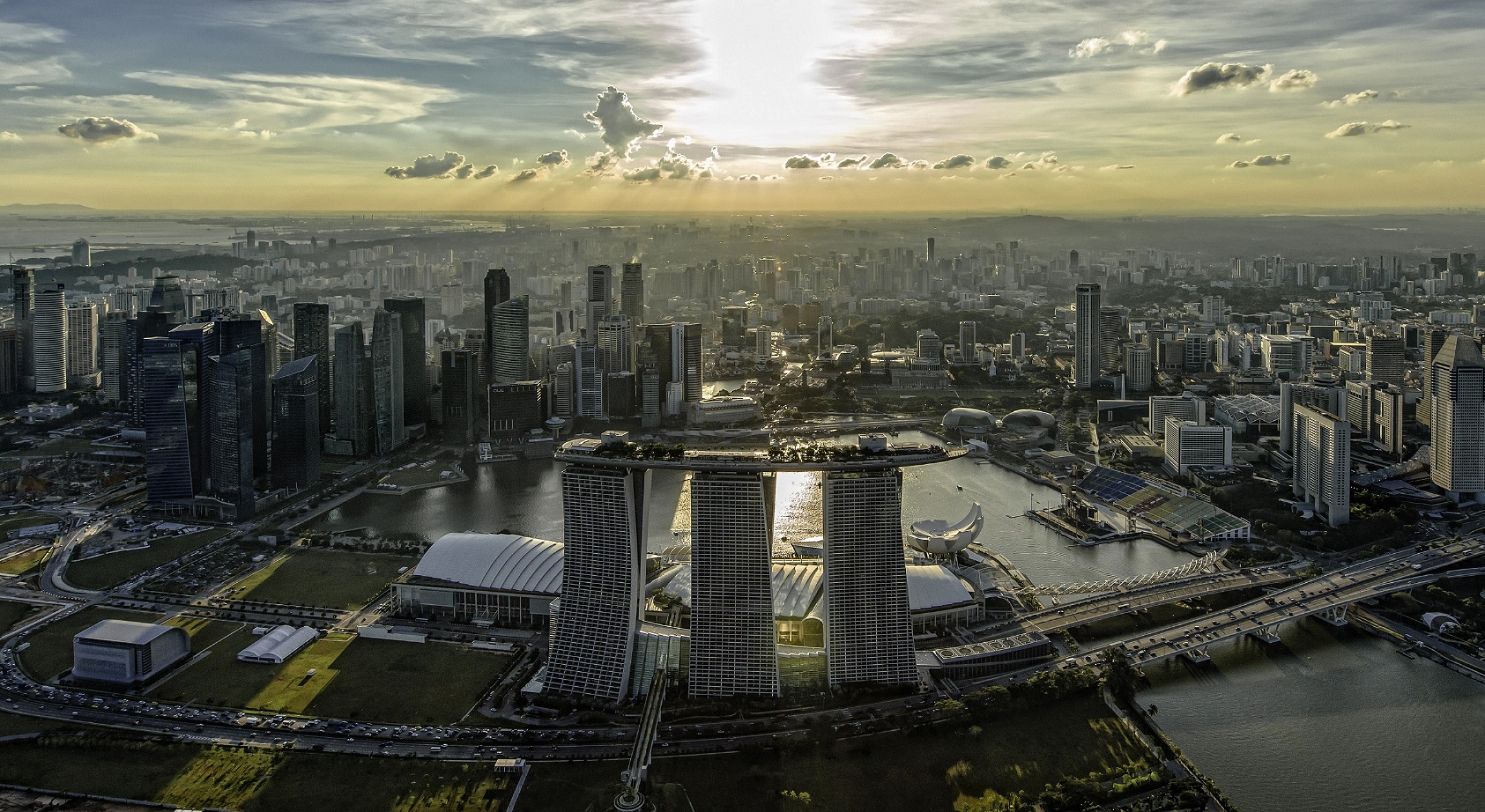 Hotel review Location' - Marina Bay Sands - 1