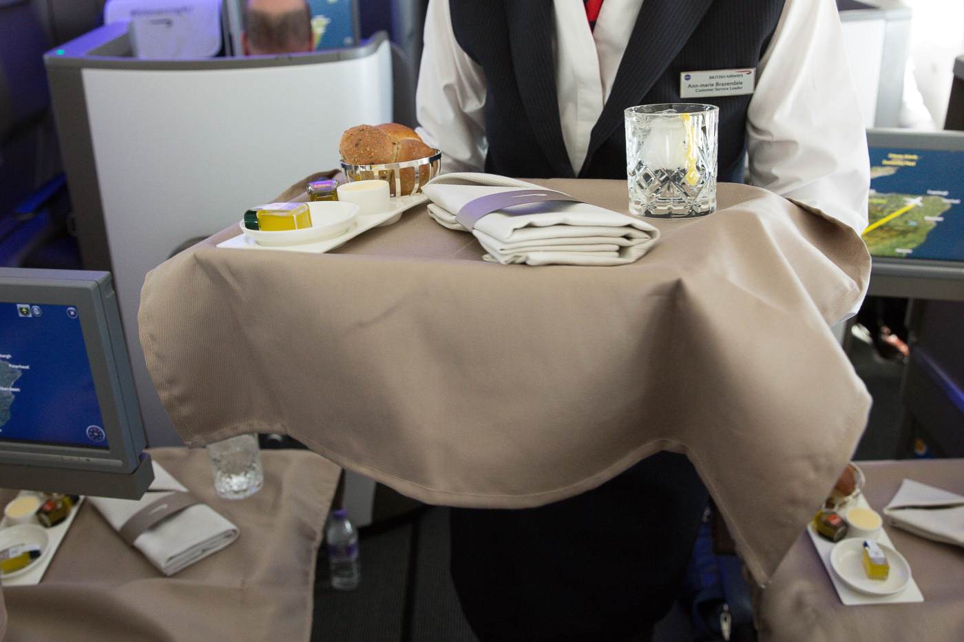 Airline review Cuisine - British Airways - 1