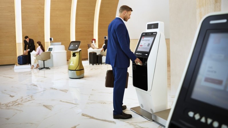 Airlines News - Emirates unveils robotic check-in assistant