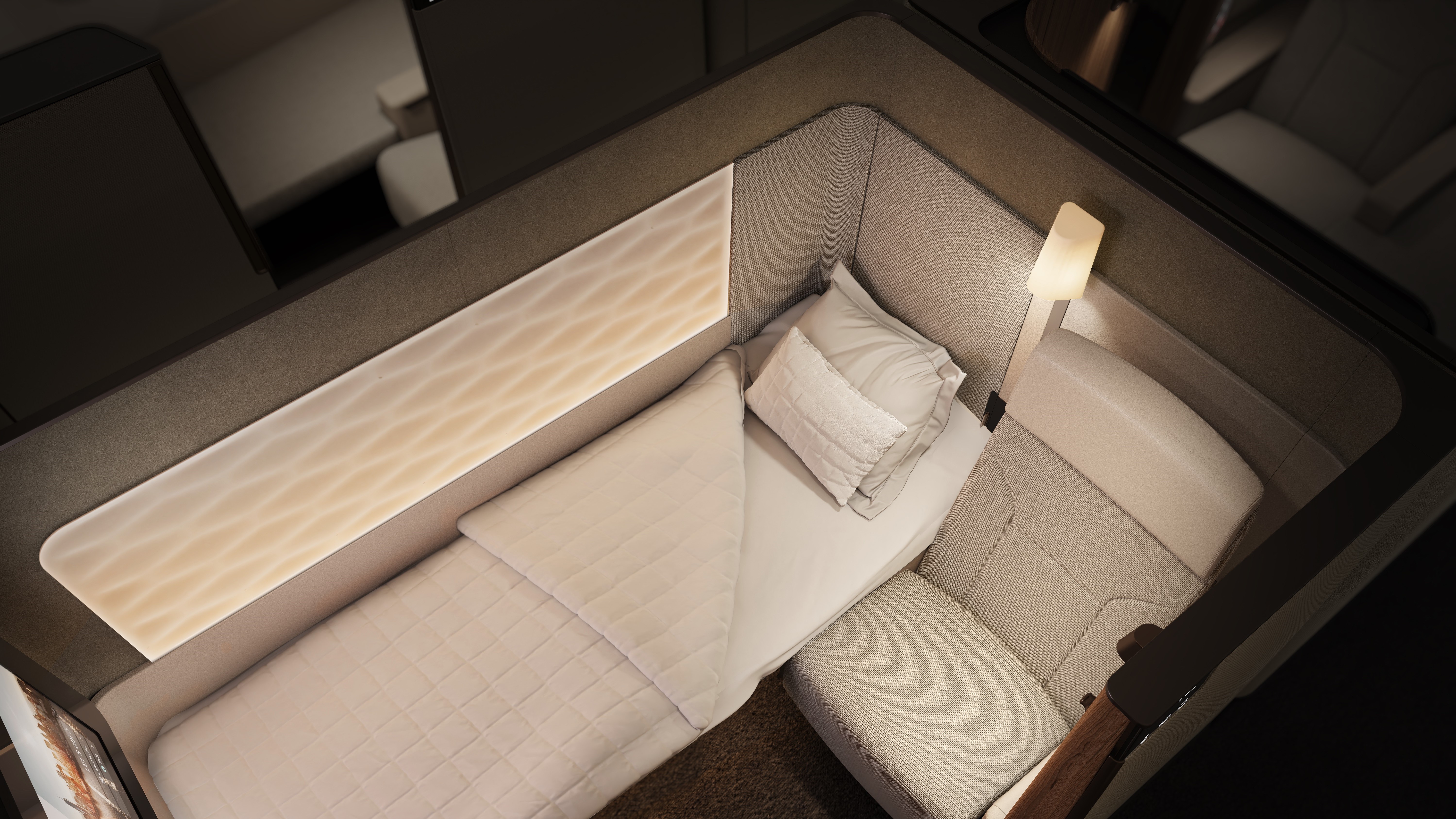 Airlines News - Qantas reveals A350 First Class and Business Class cabins