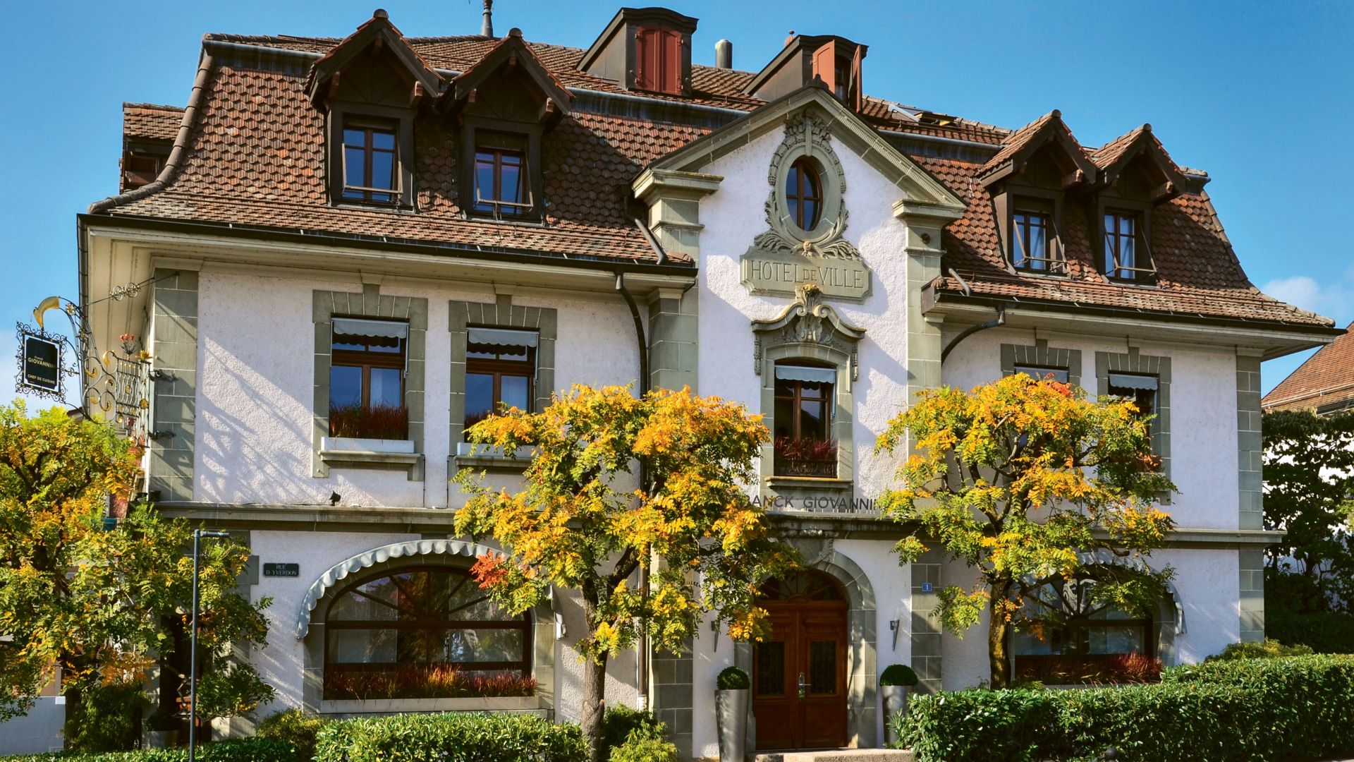 SWISS - Menus from Restaurant de l’Hôtel de Ville image