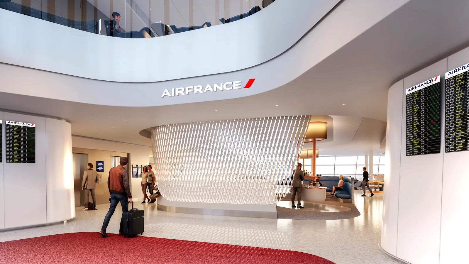 Airlines Articles - Air France unveils its new Business Class lounge at Paris-Charles de Gaulle