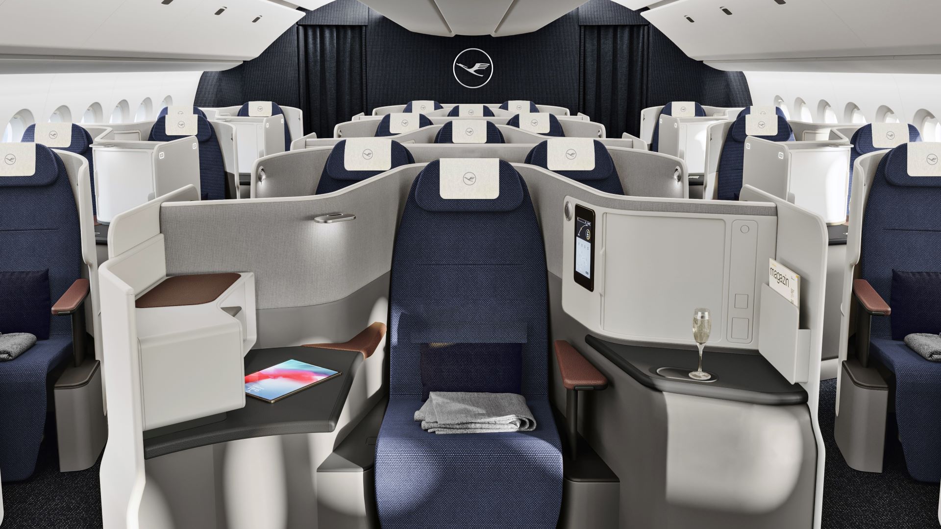 Airlines News - Lufthansa unveils suites for First and Business Class