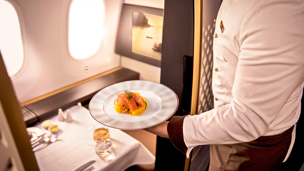 Airline review Cuisine - Etihad Airways - 0