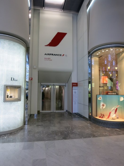 Air France Business lounge CDG 2E (L), entry_02.JPG