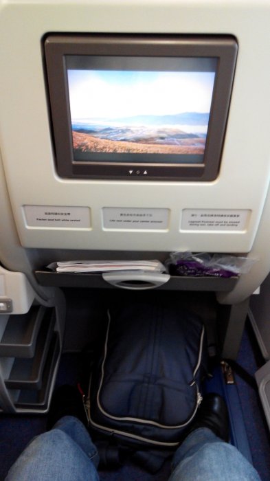 China Airlines Business class A330 HKG-TPE, 10.jpg