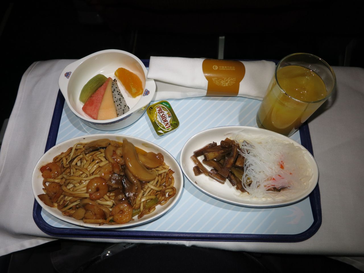 China Eastern First class PEK-DLC, 12.JPG