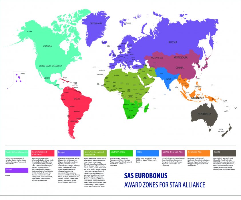 SAS Eurobonus - Award Zones for Star Alliance.jpg