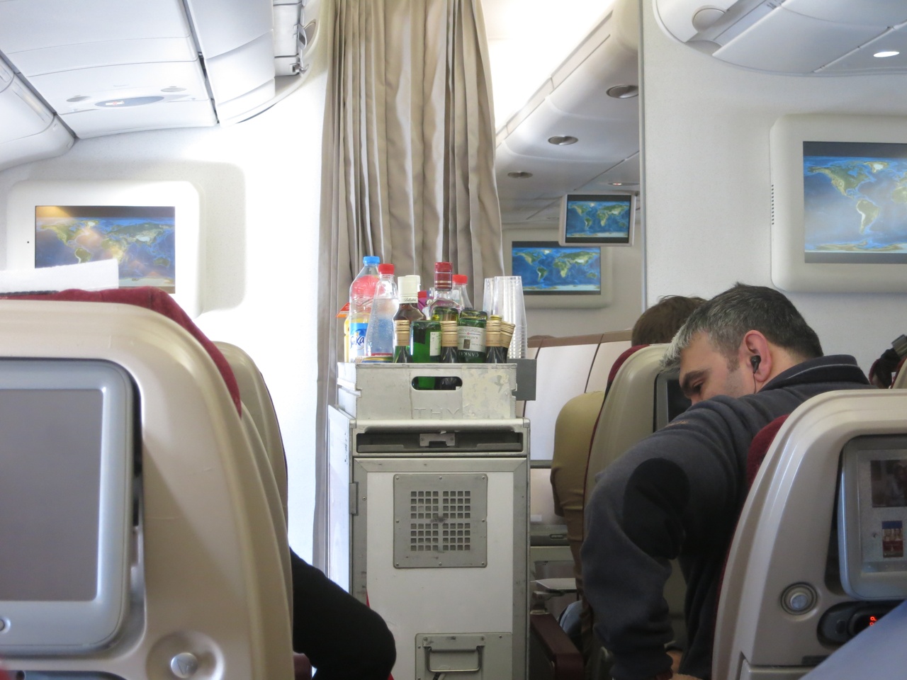 Turkish Airlines Economy class A330, - Jet Airways wet lease, 019.JPG