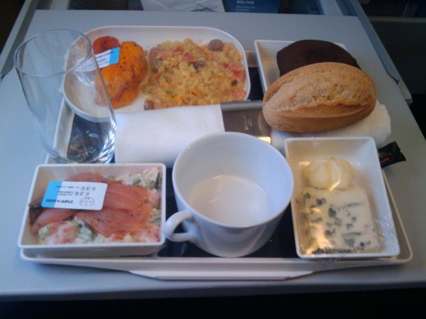 Air France Business class, CDG-ARN.jpg