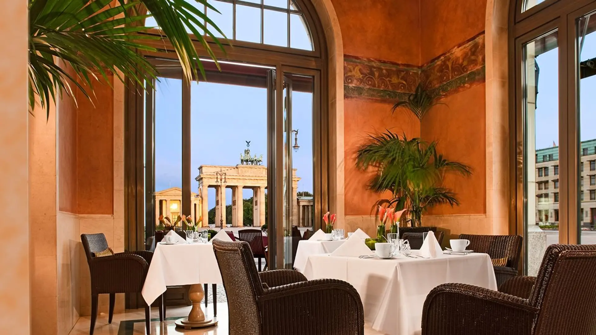 the dining area of The Hotel Adlon Kempinski Berlin