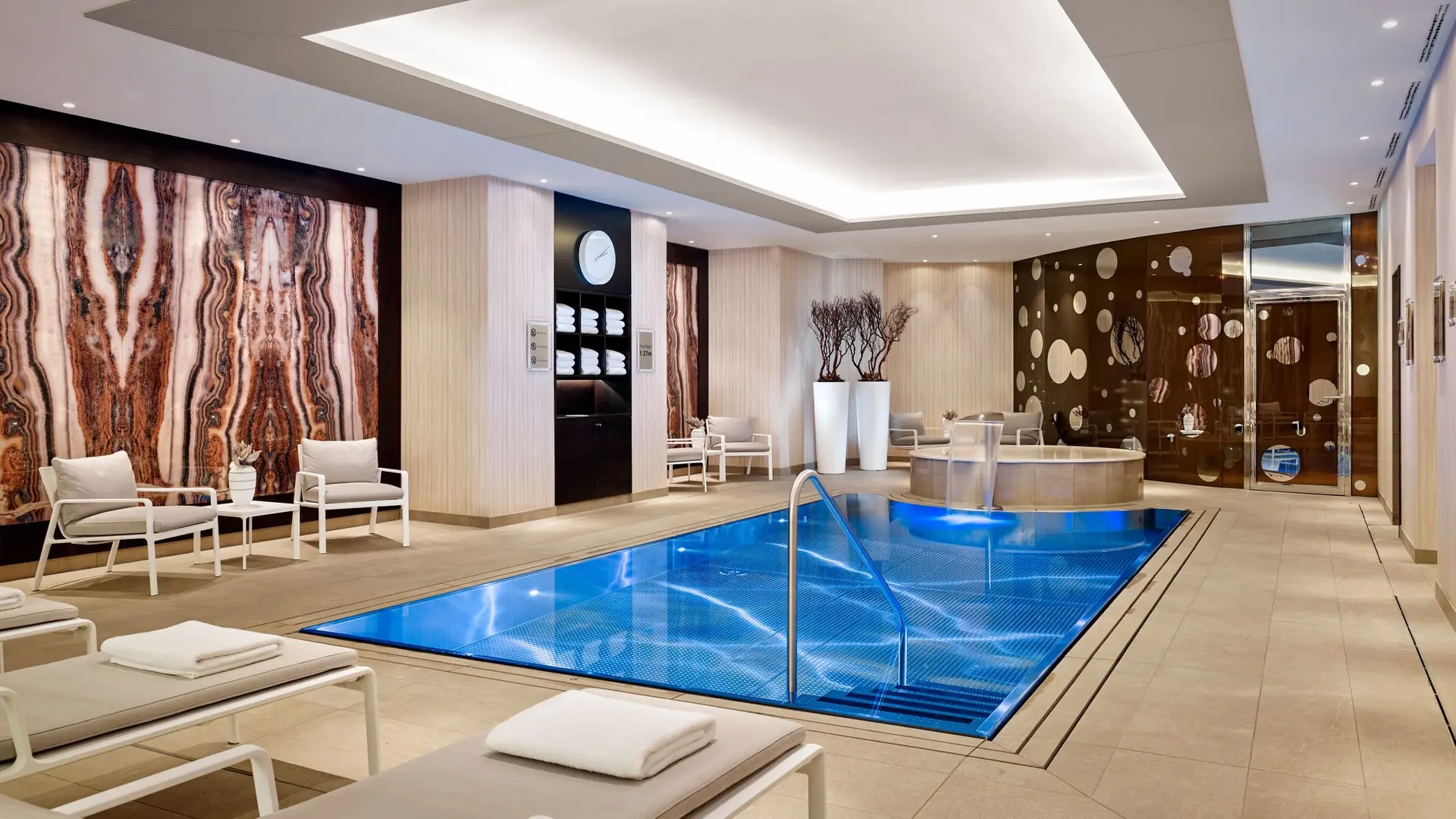the swimming pool at The Ritz-Carlton, Berlin 